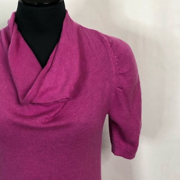 Banana Republic Pink Cowl Neck Wool Sweater - Women’s XS - Picture 4 of 4